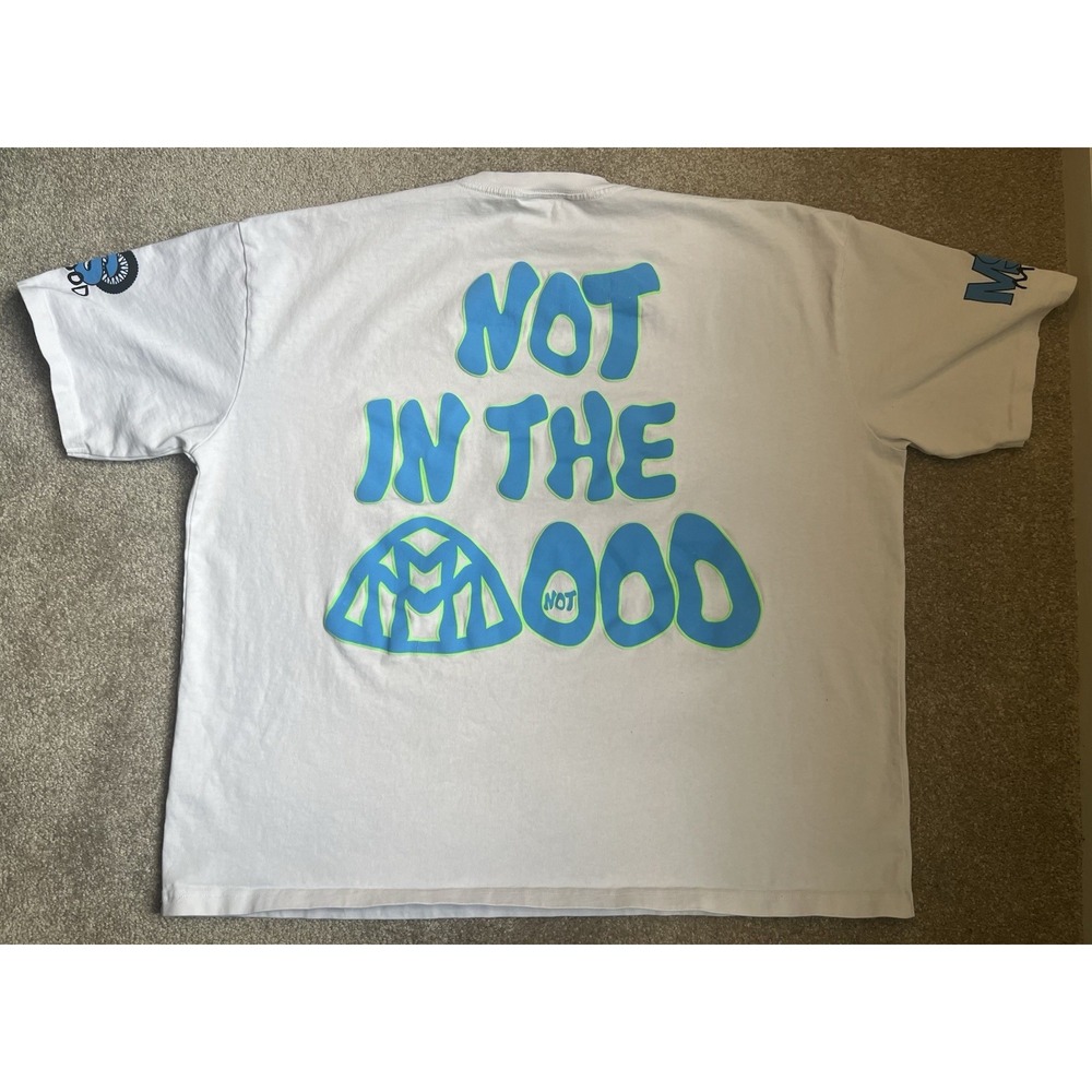 Mood Swings T Shirt Not In The Mood Swings Motor Sports White XXL - Picture 2 of 16